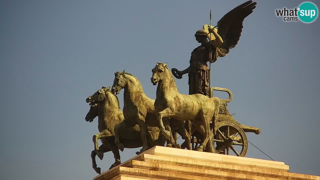 Roma Camera en vivo – Vittoriano webcam – Altare della Patria