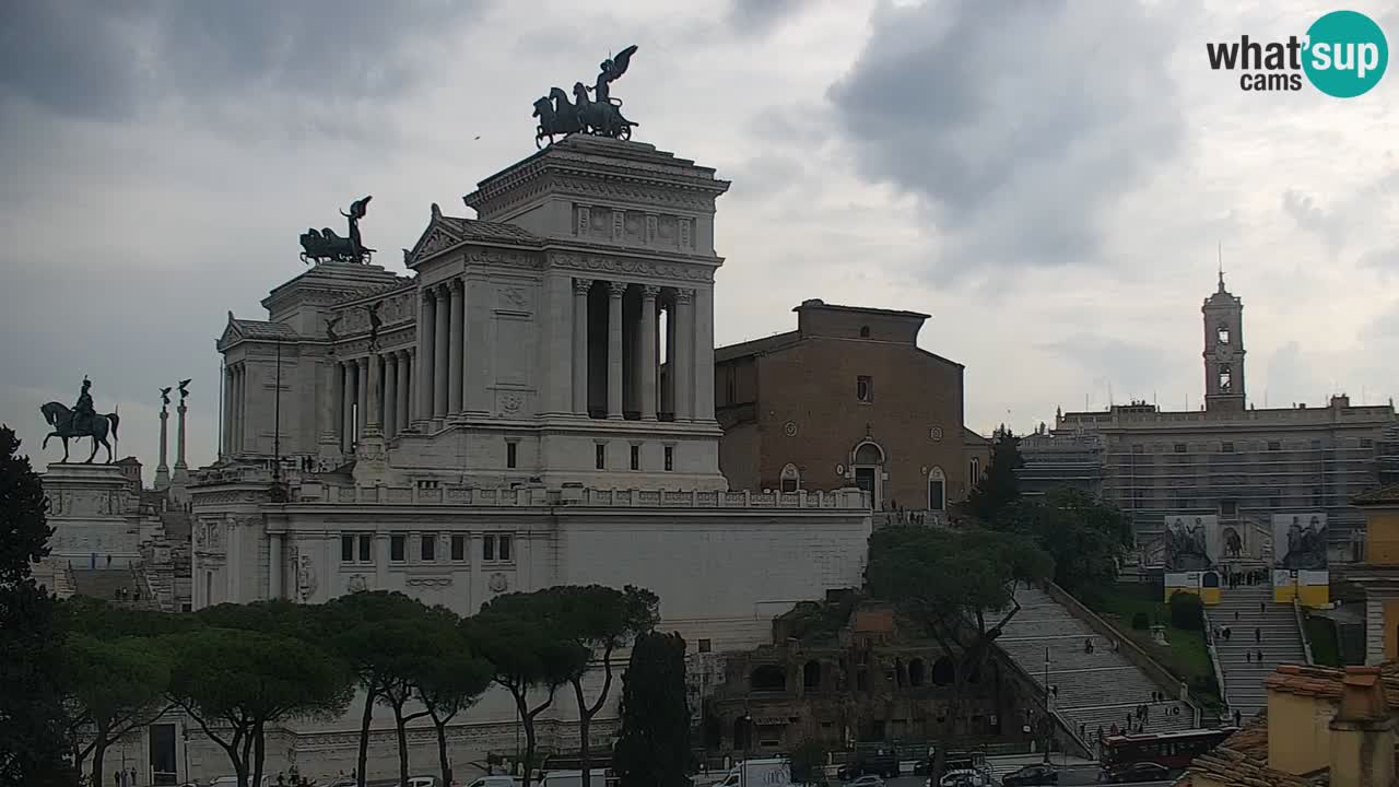 Rome Livecam – Vittoriano webcam – Autel de La Patrie