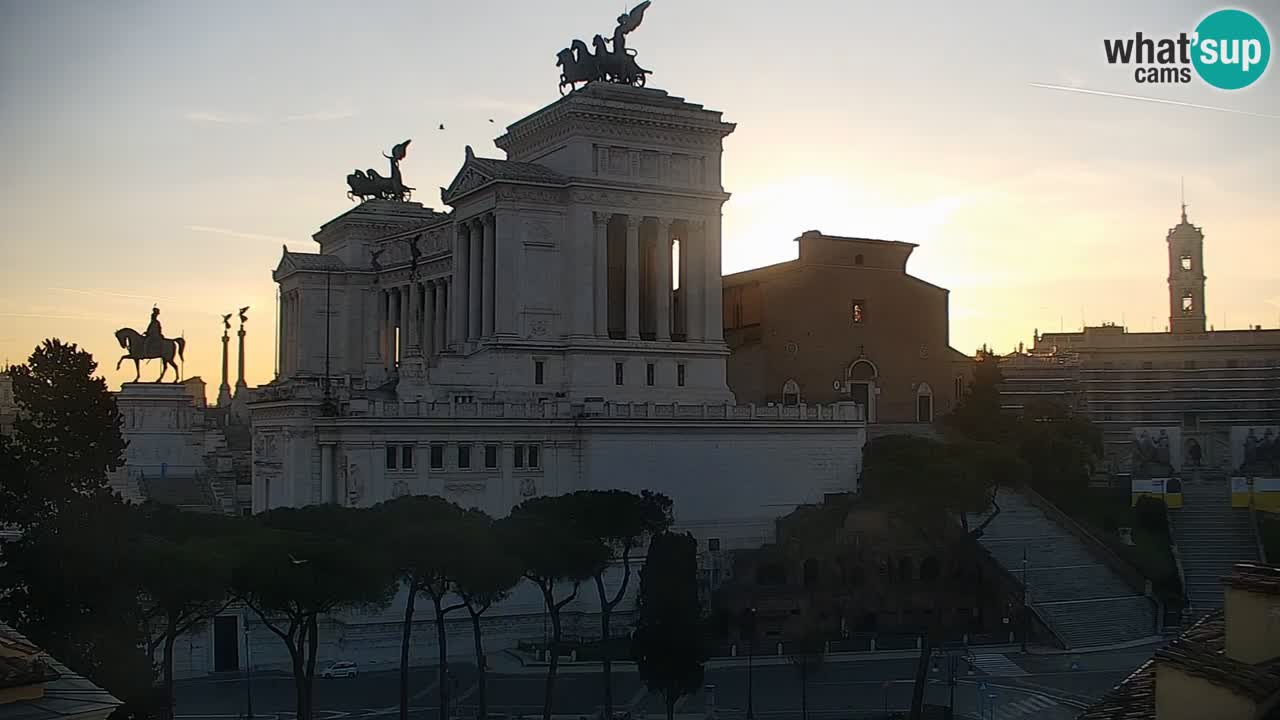 Rome Livecam – Vittoriano webcam – Altare della Patria