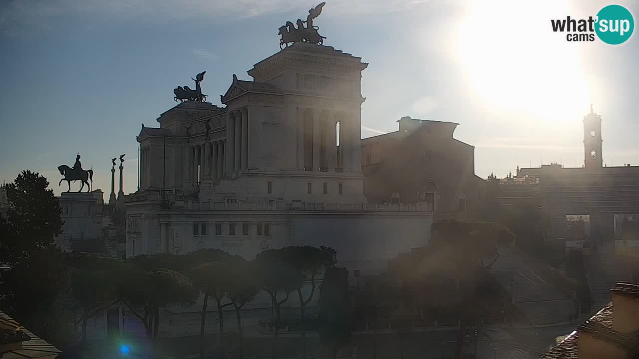 Roma Camera en vivo – Vittoriano webcam – Altare della Patria