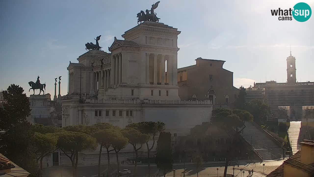 Rome Livecam – Vittoriano webcam – Autel de La Patrie