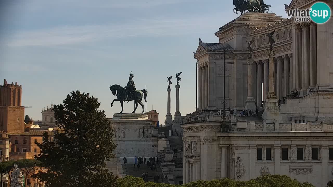 Roma Camera en vivo – Vittoriano webcam – Altare della Patria