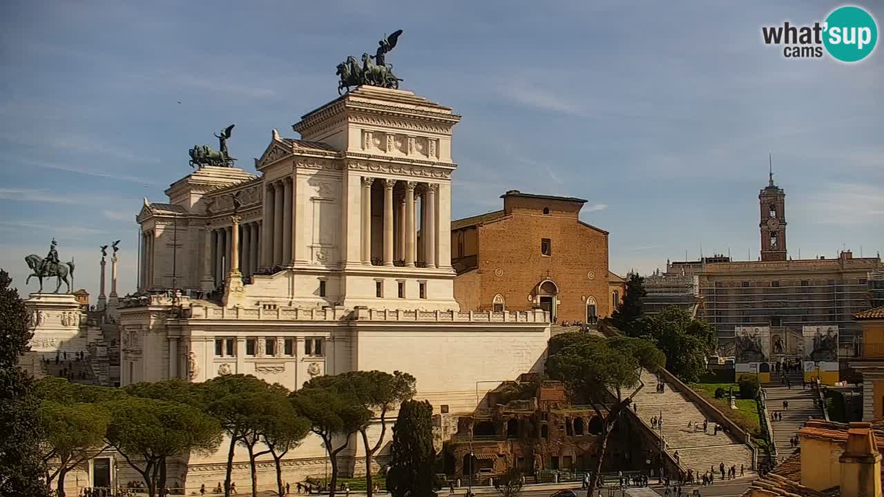 Rome Livecam – Vittoriano webcam – Altare della Patria