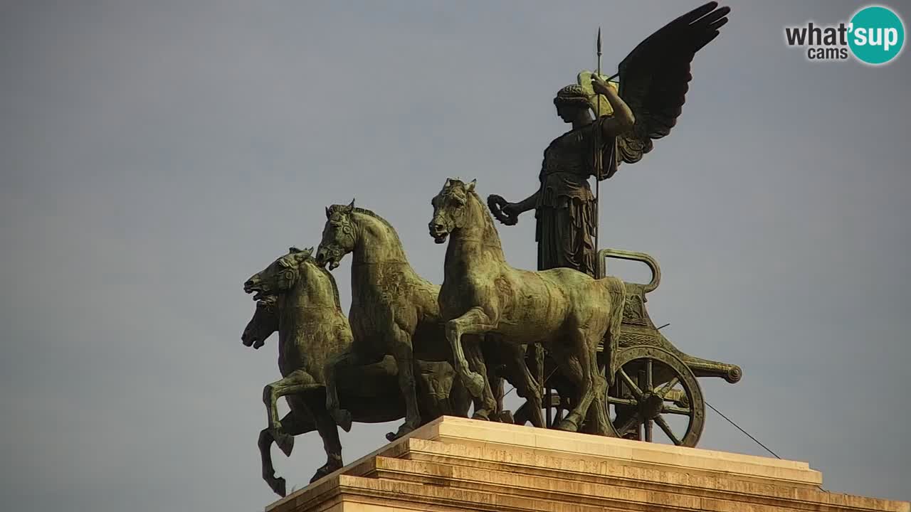 Roma Livecam – Vittoriano webcam – Altare della Patria