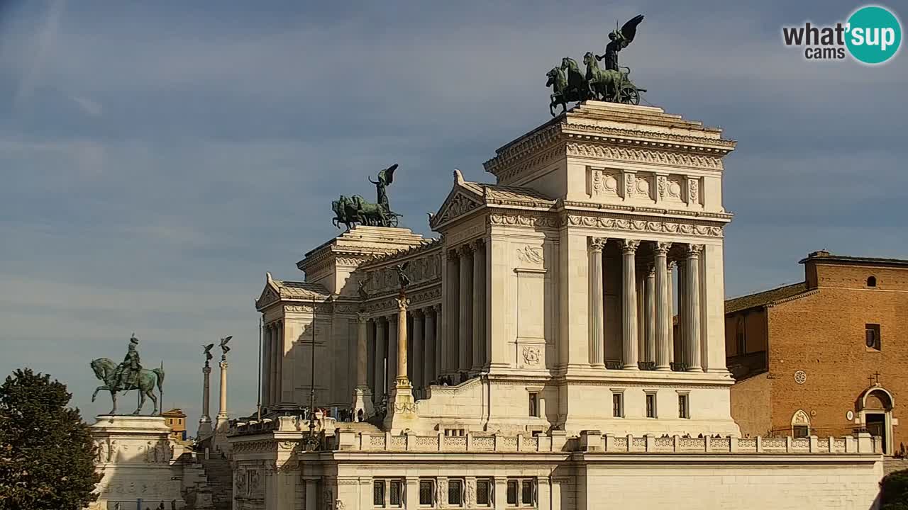 Rome Livecam – Vittoriano webcam – Altare della Patria