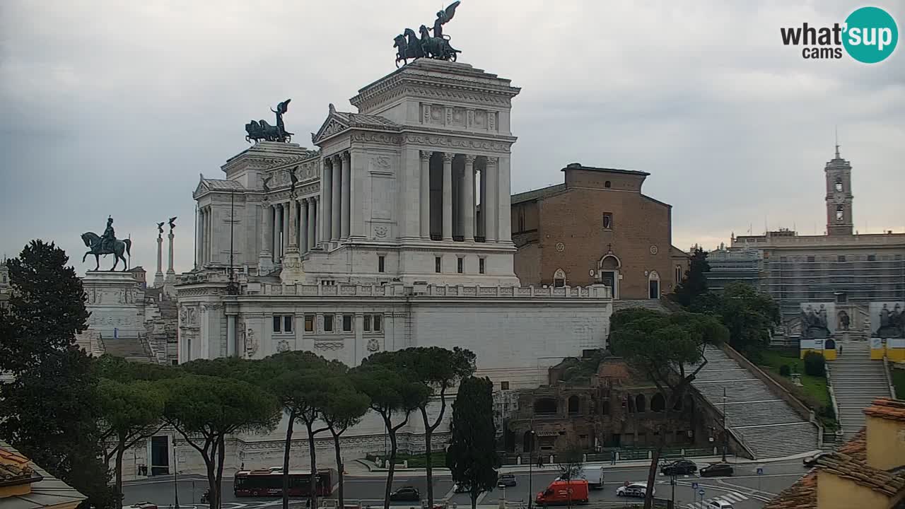 Rome Livecam – Vittoriano webcam – Autel de La Patrie