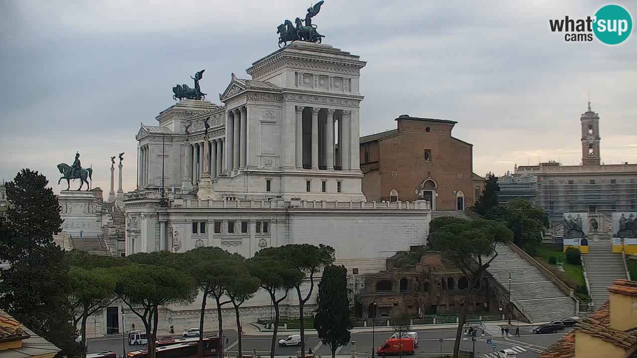 Roma Camera en vivo – Vittoriano webcam – Altare della Patria