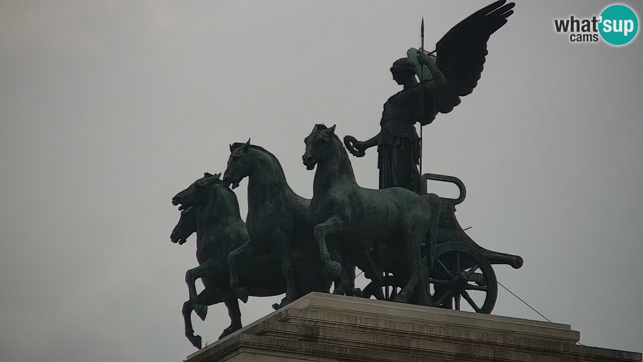 Roma Camera en vivo – Vittoriano webcam – Altare della Patria