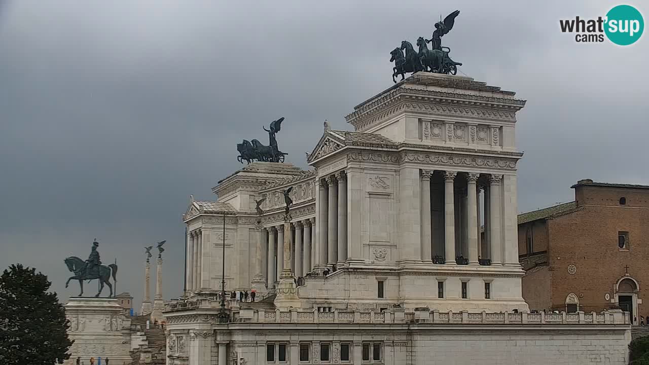 Rome Livecam – Vittoriano webcam – Autel de La Patrie