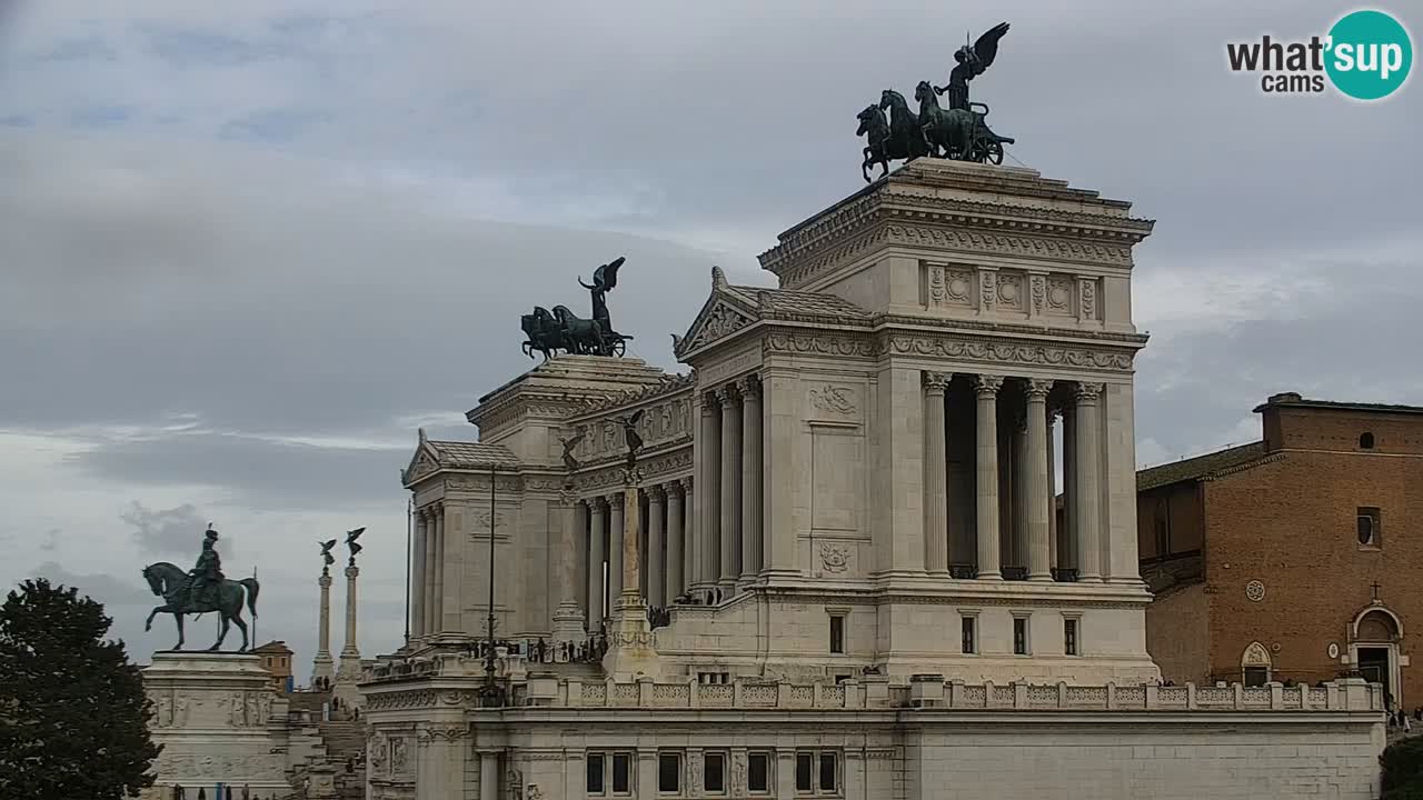 Rome Livecam – Vittoriano webcam – Autel de La Patrie