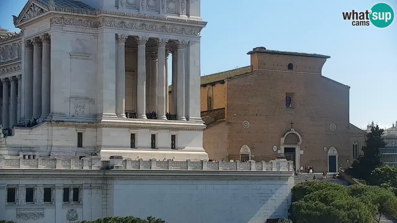 Rome Livecam – Vittoriano webcam – Altare della Patria