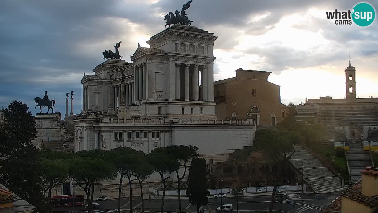 Rome Livecam – Vittoriano webcam – Autel de La Patrie