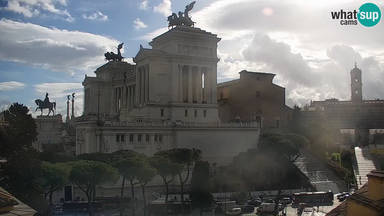 Rome Livecam – Vittoriano webcam – Altare della Patria