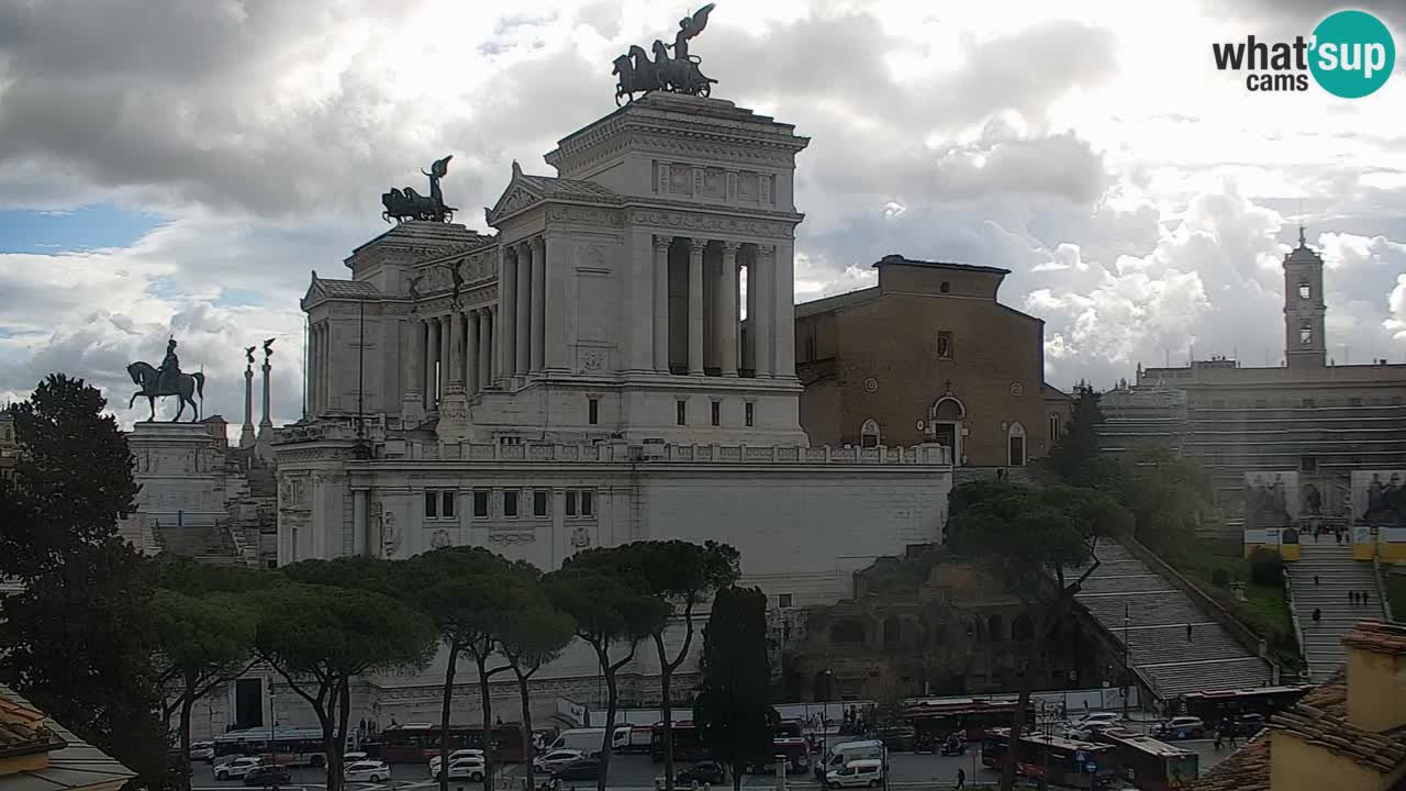 Rome Livecam – Vittoriano webcam – Autel de La Patrie