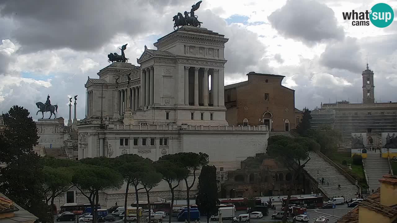 Rome Livecam – Vittoriano webcam – Autel de La Patrie