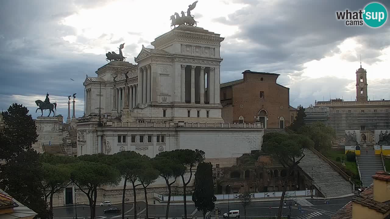 Rome Livecam – Vittoriano webcam – Altare della Patria