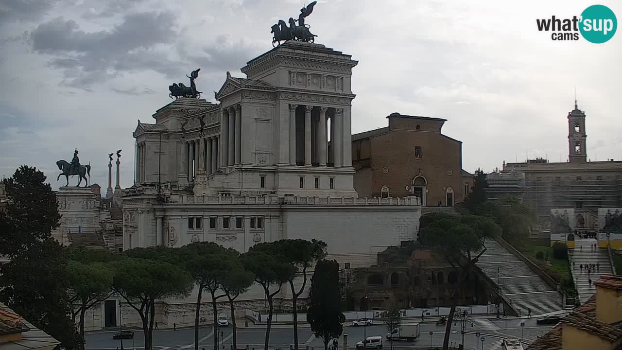 Rom Webcam – Vittoriano – Altar des Vaterlands