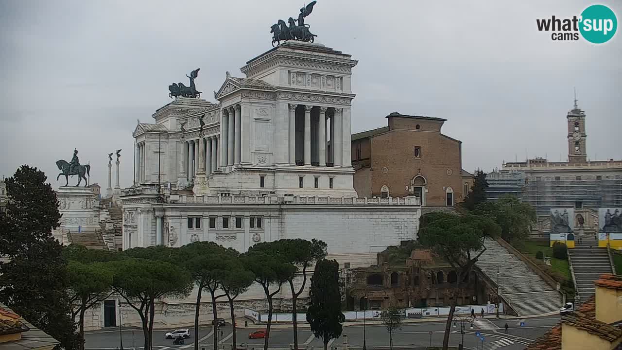 Roma Camera en vivo – Vittoriano webcam – Altare della Patria