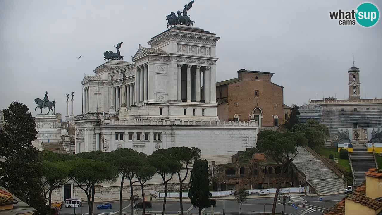 Roma Camera en vivo – Vittoriano webcam – Altare della Patria