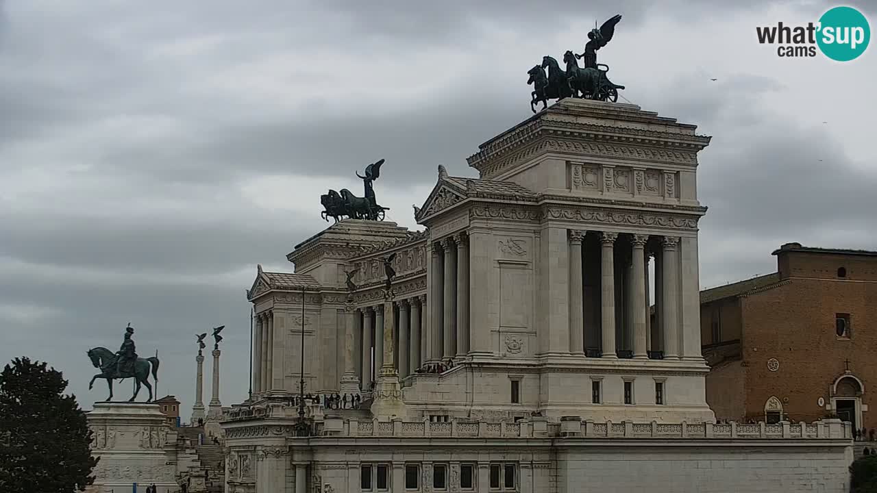 Rome Livecam – Vittoriano webcam – Autel de La Patrie