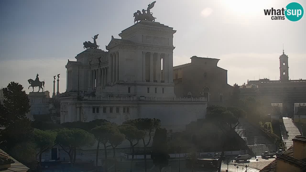 Rome Livecam – Vittoriano webcam – Altare della Patria