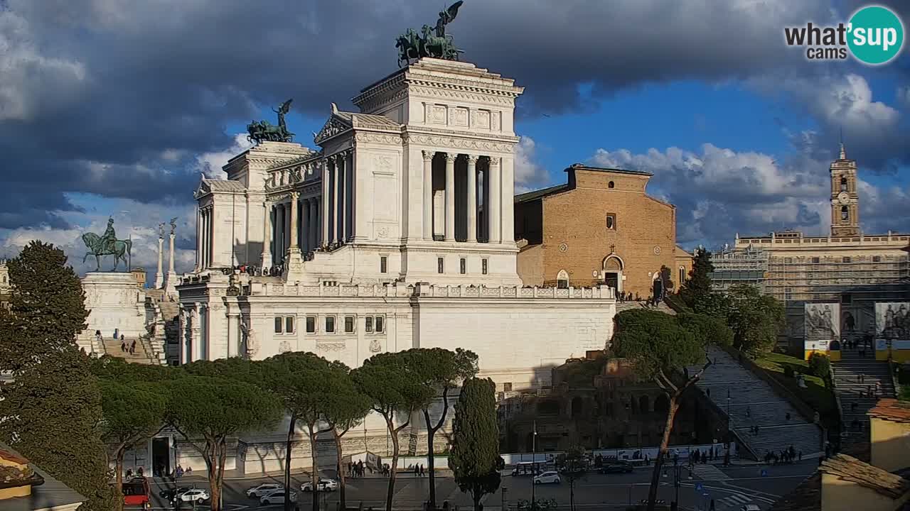 Rome Livecam – Vittoriano webcam – Altare della Patria