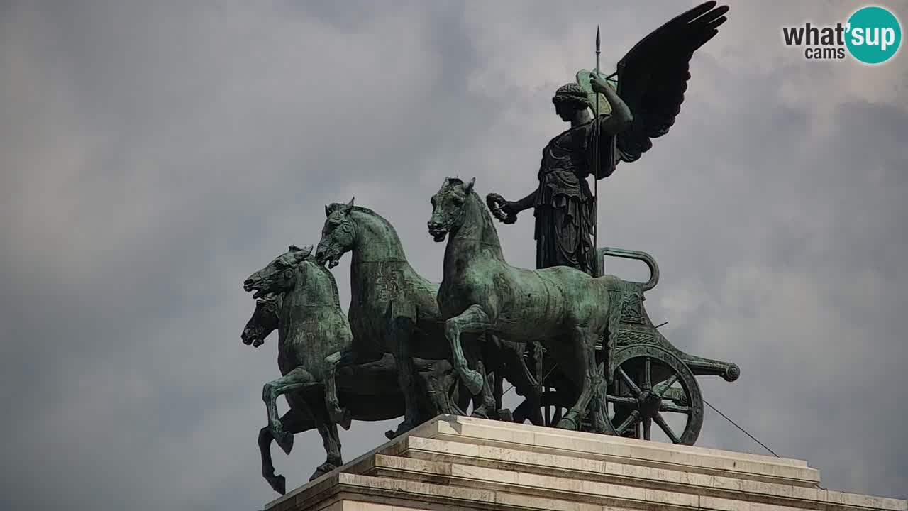 Roma Camera en vivo – Vittoriano webcam – Altare della Patria