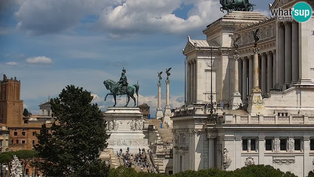 Rim Spletna kamera – Vittoriano – Oltar domovine