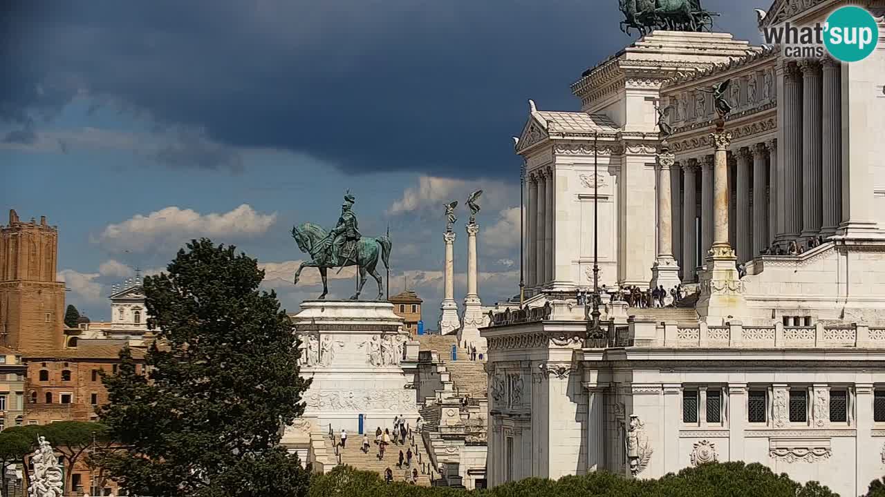 Rim Spletna kamera – Vittoriano – Oltar domovine