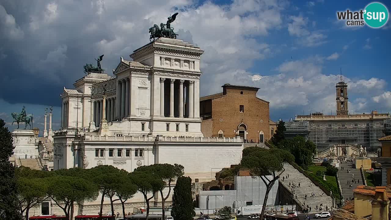 Rome Livecam – Vittoriano webcam – Altare della Patria