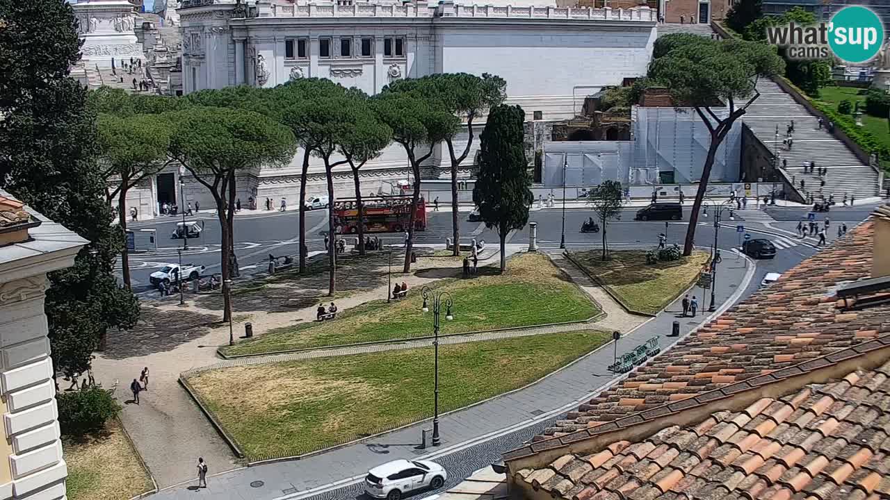 Roma Camera en vivo – Vittoriano webcam – Altare della Patria
