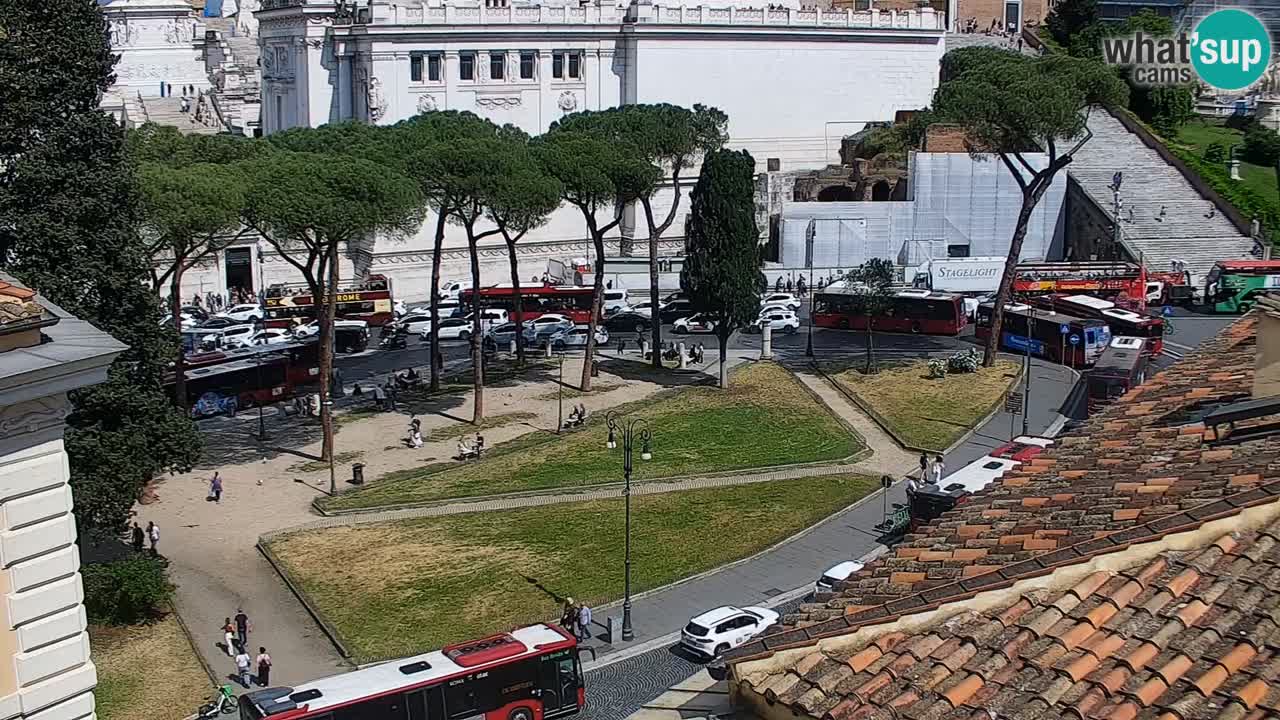 Roma Camera en vivo – Vittoriano webcam – Altare della Patria