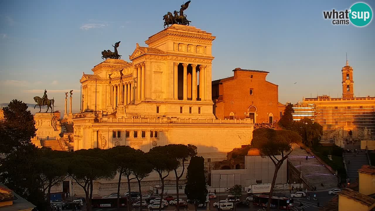 Roma Livecam – Vittoriano webcam – Altare della Patria