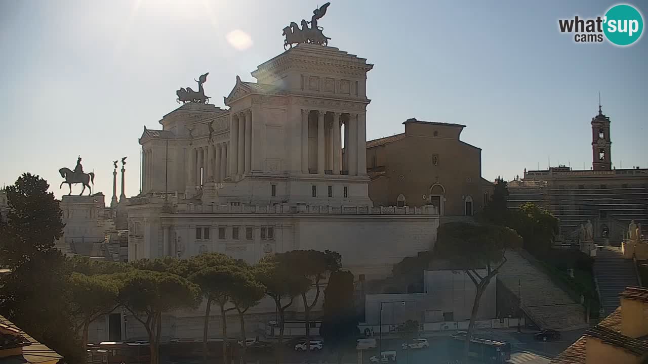 Rome Livecam – Vittoriano webcam – Autel de La Patrie