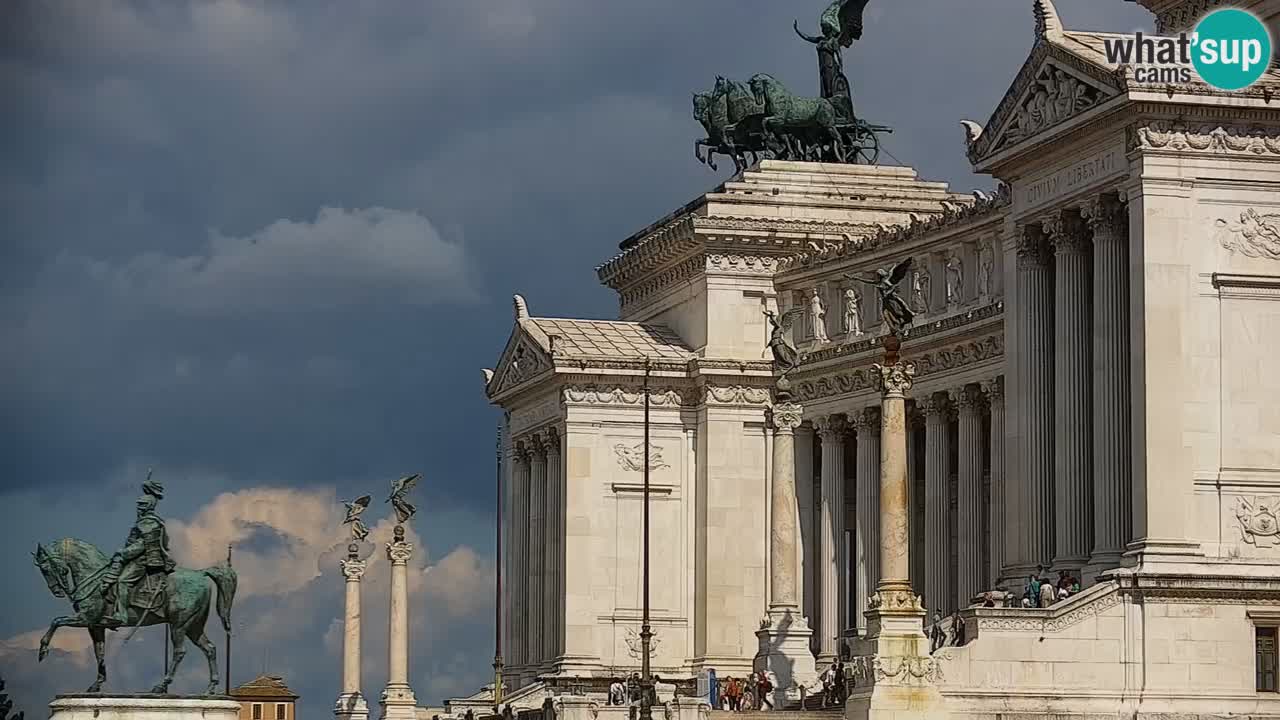 Rome Livecam – Vittoriano webcam – Altare della Patria