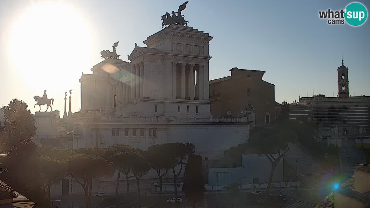 Rome Livecam – Vittoriano webcam – Autel de La Patrie