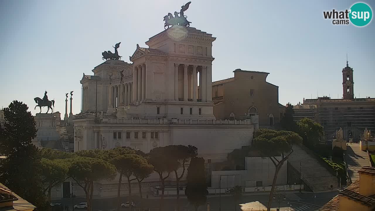 Rome Livecam – Vittoriano webcam – Autel de La Patrie