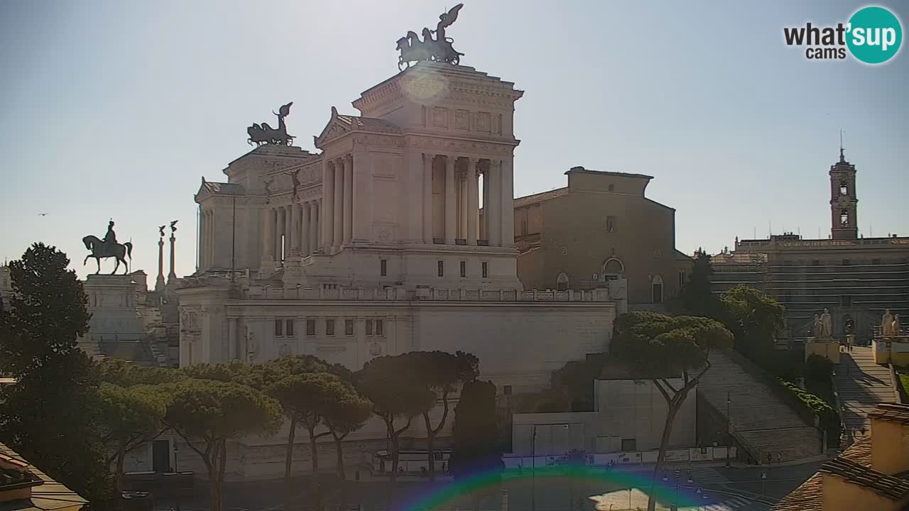 Rome Livecam – Vittoriano webcam – Autel de La Patrie