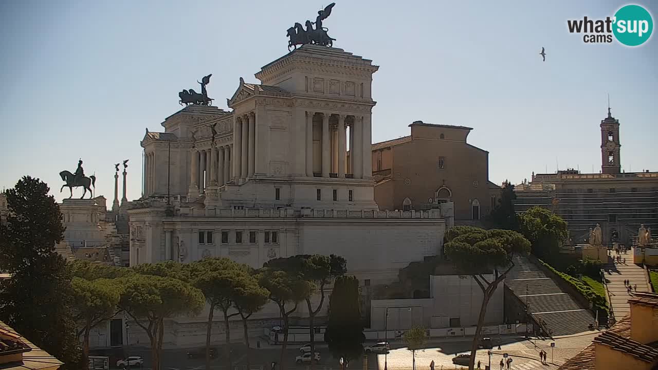 Rome Livecam – Vittoriano webcam – Altare della Patria