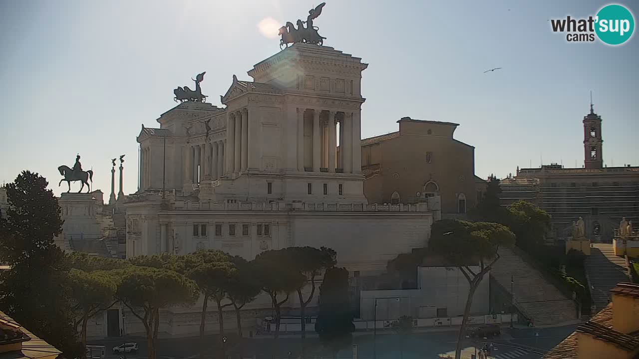 Rim Web kamera – Vittoriano – Altare della patria