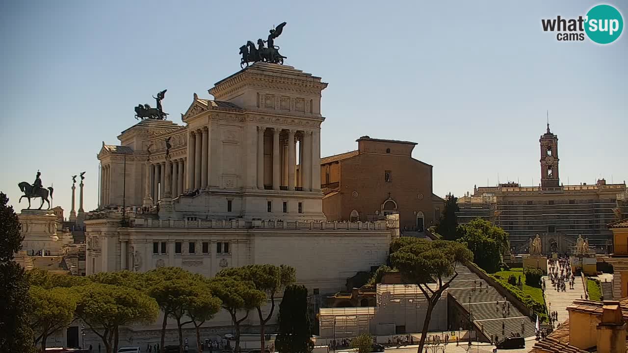 Rom Webcam – Vittoriano – Altar des Vaterlands