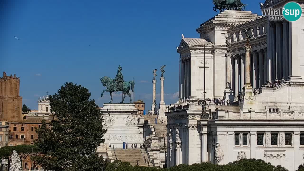 Rom Webcam – Vittoriano – Altar des Vaterlands