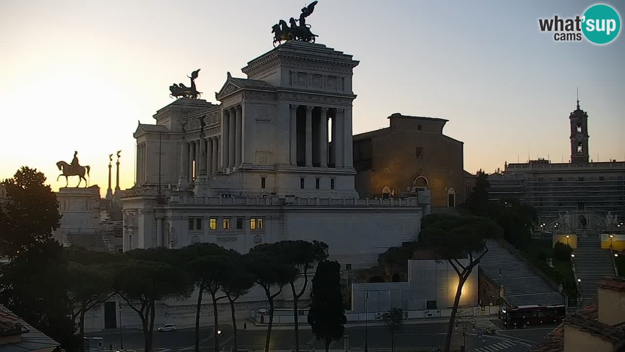 Rome Livecam – Vittoriano webcam – Altare della Patria