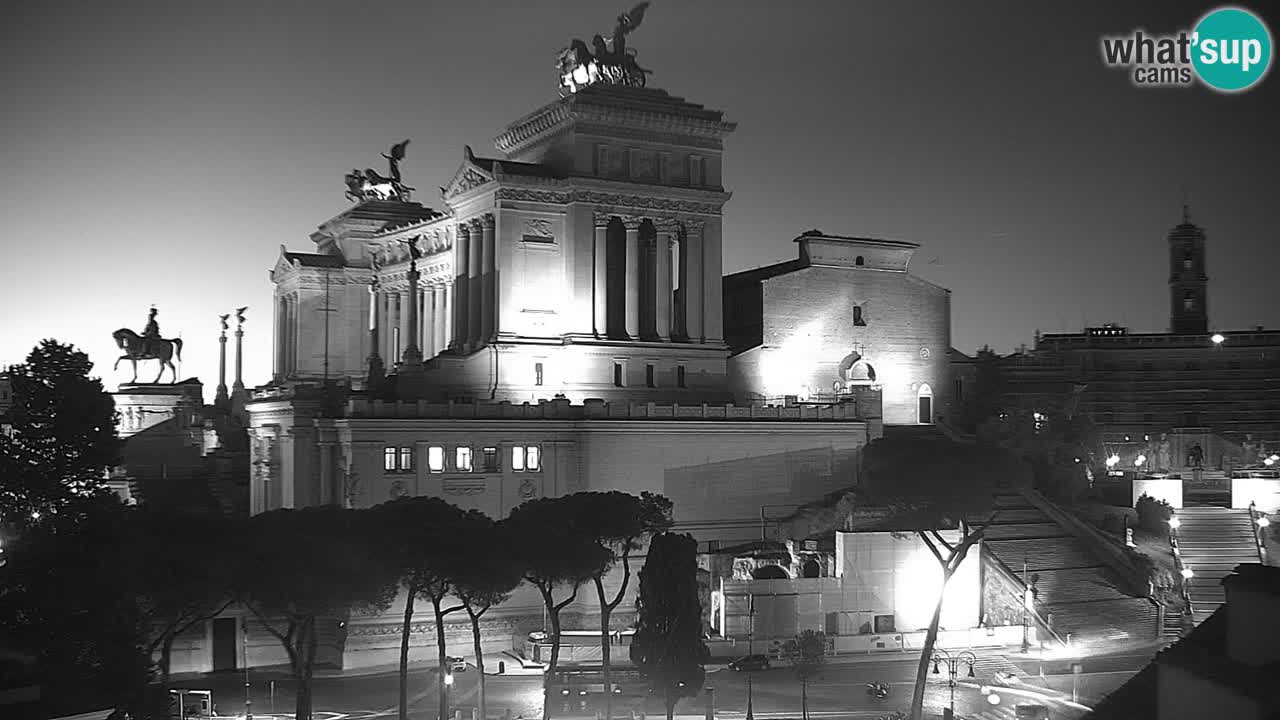 Rome Livecam – Vittoriano webcam – Altare della Patria