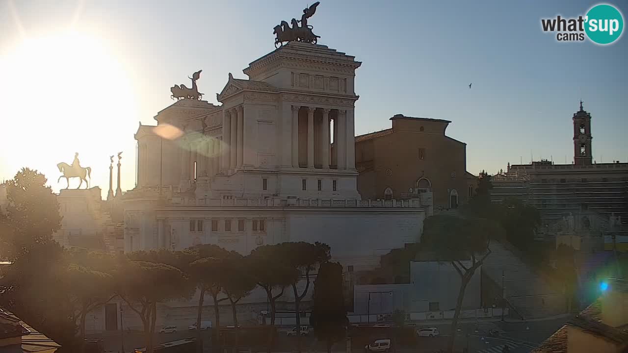 Rome Livecam – Vittoriano webcam – Altare della Patria
