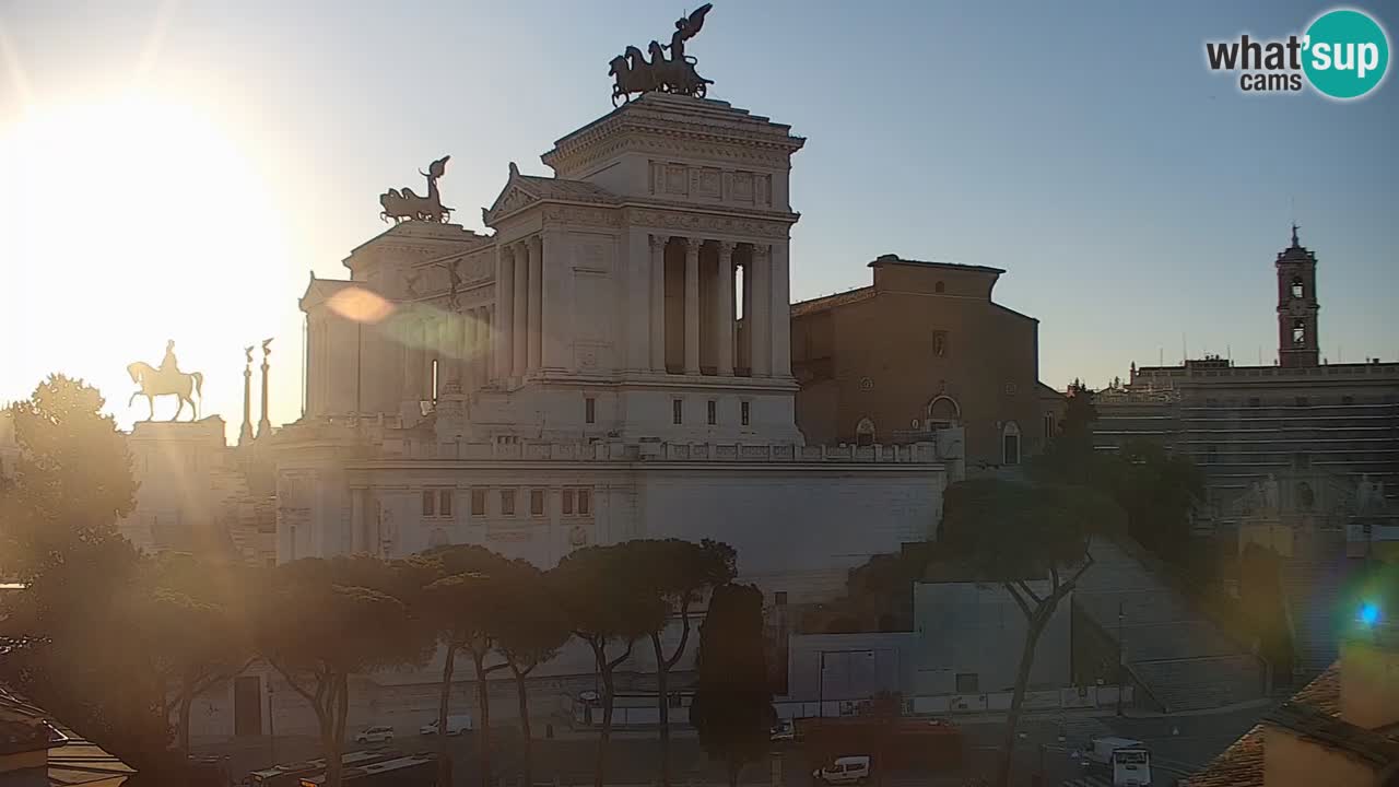 Roma Camera en vivo – Vittoriano webcam – Altare della Patria