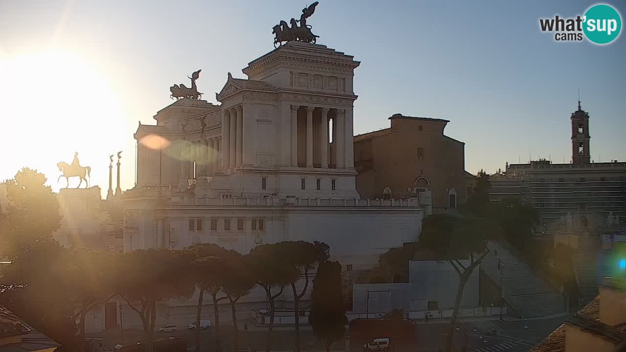 Rome Livecam – Vittoriano webcam – Altare della Patria