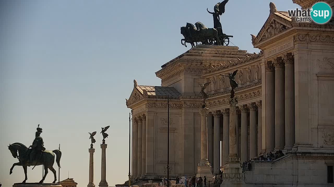 Roma Livecam – Vittoriano webcam – Altare della Patria