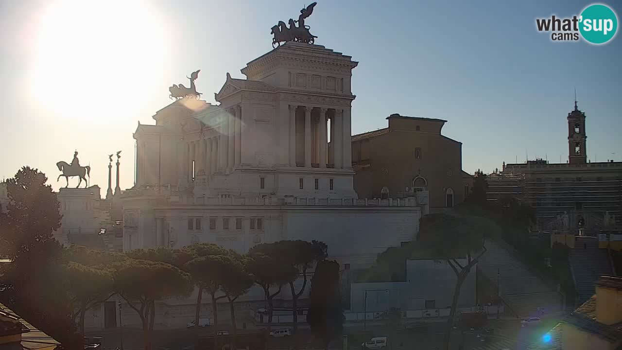 Rome Livecam – Vittoriano webcam – Autel de La Patrie