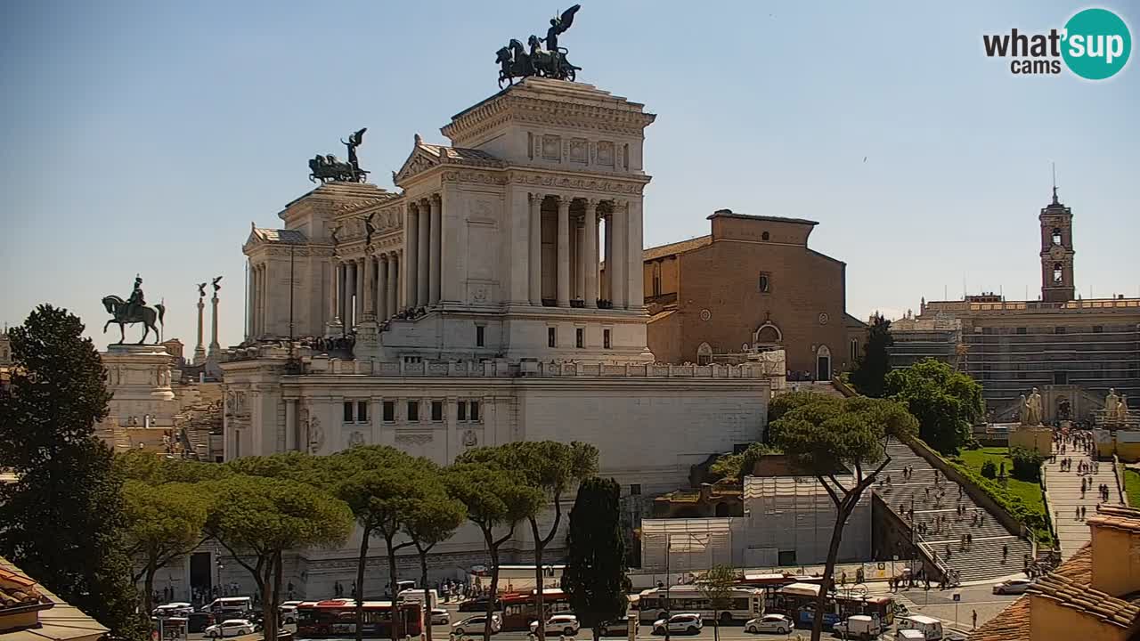 Rom Webcam – Vittoriano – Altar des Vaterlands